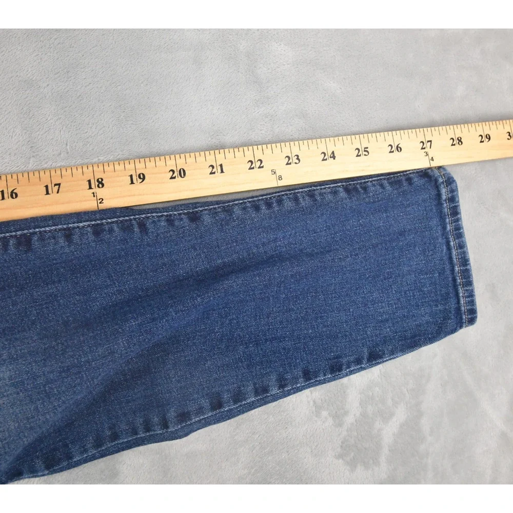 Lucky Brand Jeans Womens 10/30 (28x27) Lolita Skinny Low-Rise Blue Denim
